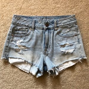 American Eagle Distressed Shorts